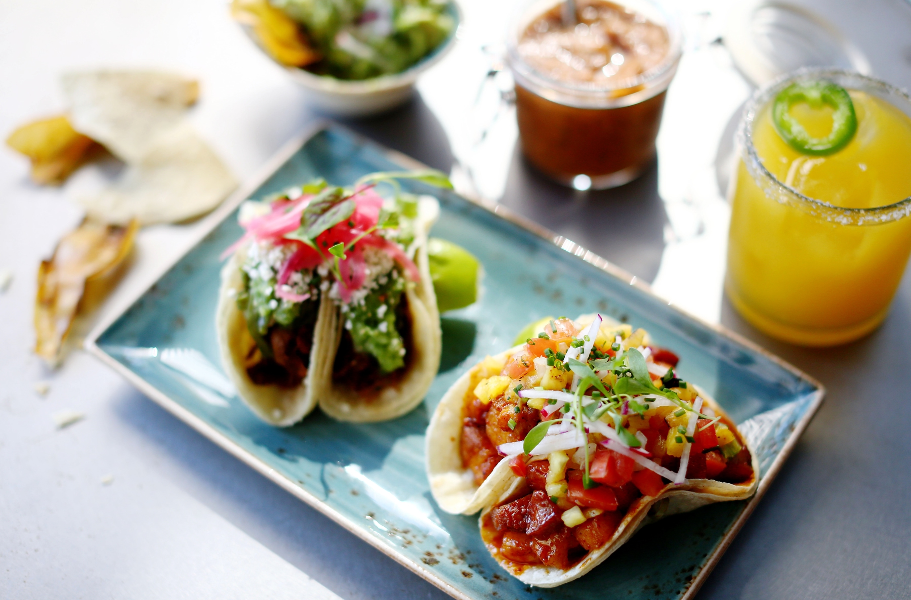 Tacos, um dos pratos clássicos da gastronomia mexicana.