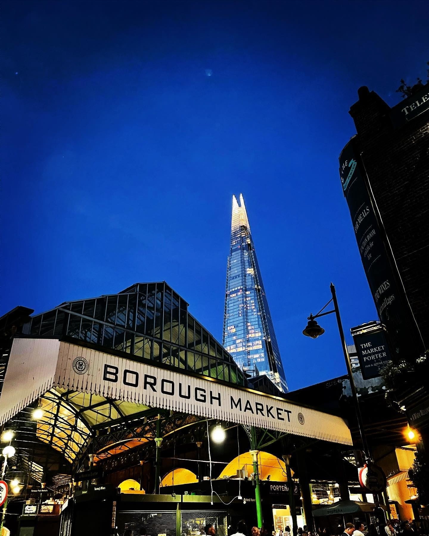 Der Borough Market von außen