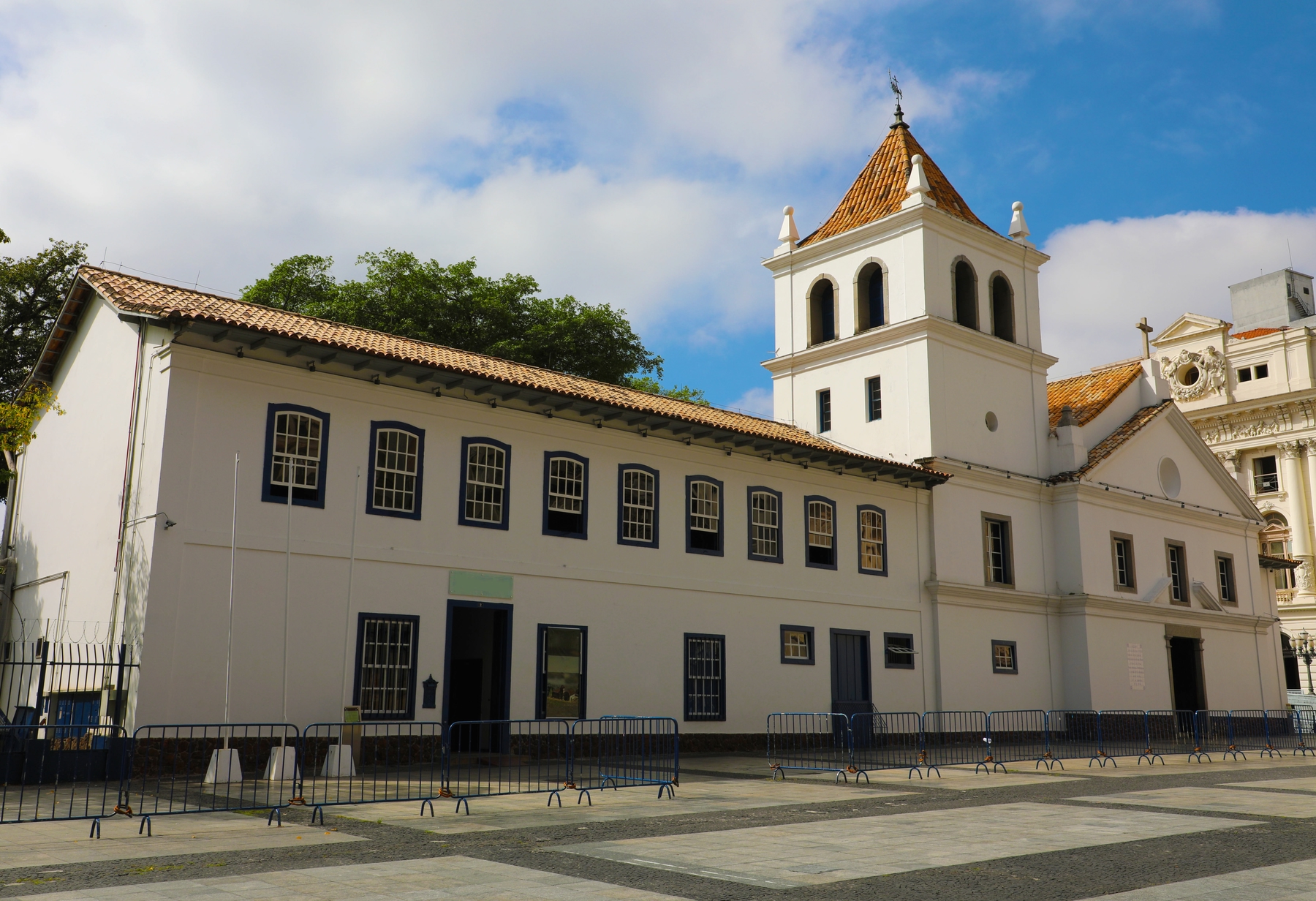 Pátio do Colégio, em São Paulo.