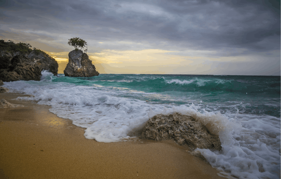 Beaches and Cliffside in Bingin Beach