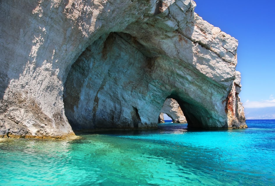 Shipwreck Beach - also known as Smugglers Cove - on Zakynthos