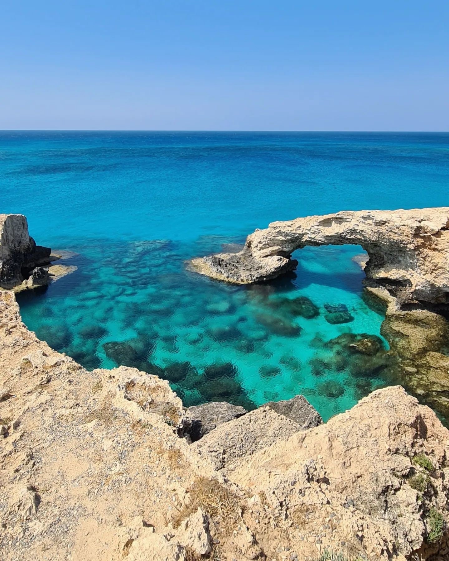 Klares Wasser auf Zypern