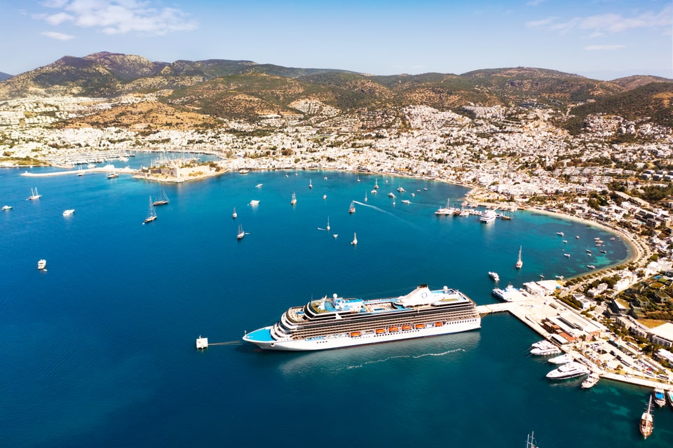 une vue imprenable sur le littoral de Bodrum