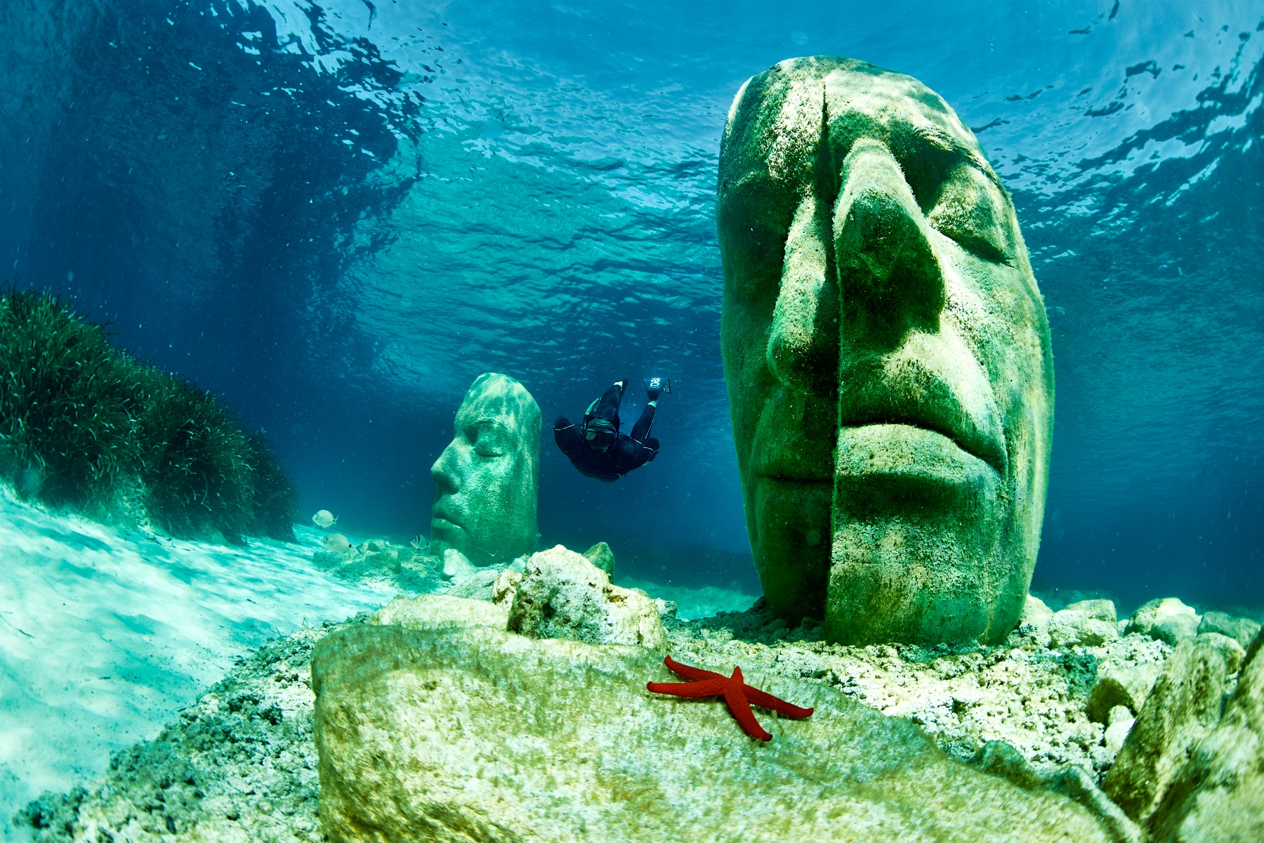 Das Unterwassermuseum des britischen Künstlers Jason deCaires Taylor