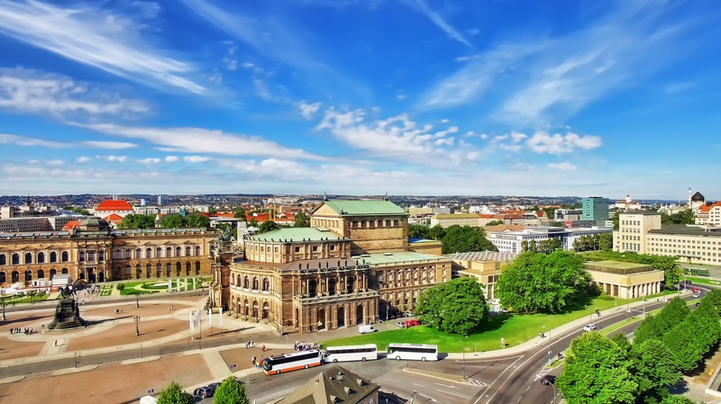 semperoper opera binası dresden
